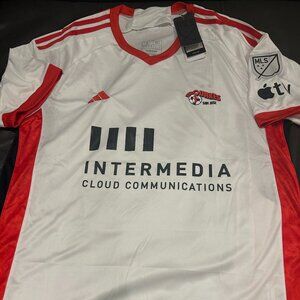 Adidas MLS SAN JOSE EARTHQUAKES Men's JERSEY Sz M,L,XL,2XL New w tags